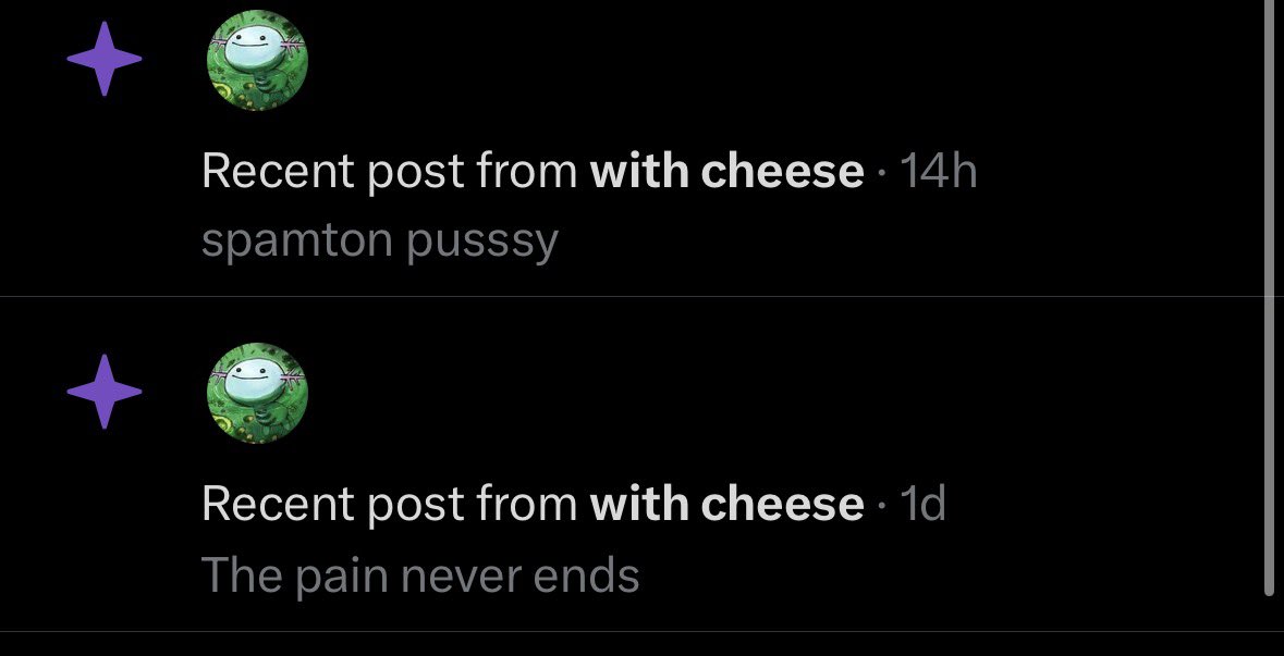 Who the fuck is this person.  And Whats their problem