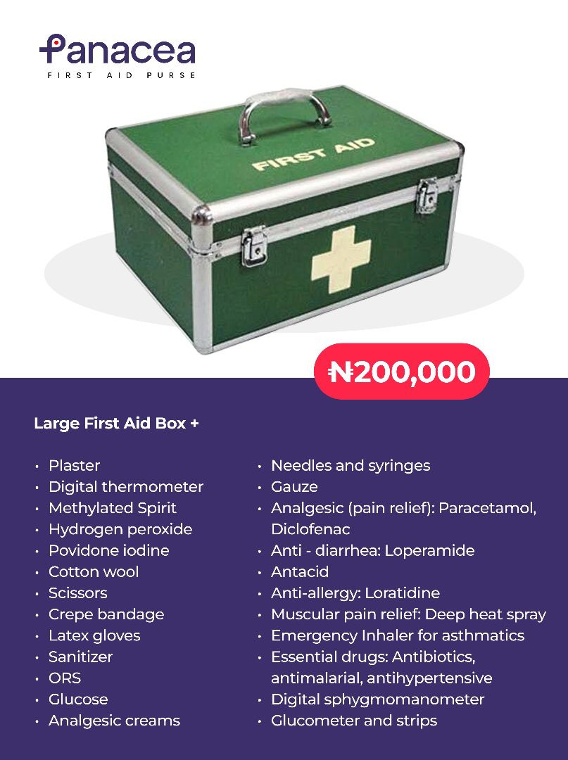 PanaceaAid's tweet photo. Our Large and Large Plus First Aid Boxes are built for maximum emergency coverage.

Ideal for corporate offices, factories, and schools, they provide expanded supplies for serious workplace incidents.

Bigger responsibility requires stronger preparedness. https://t.co/DmJUEgdDNM