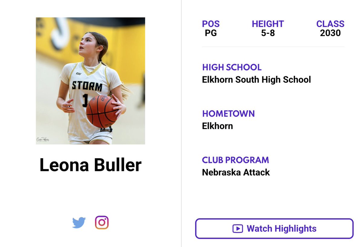 Nebraska Jr. All-Star GBB tweet media