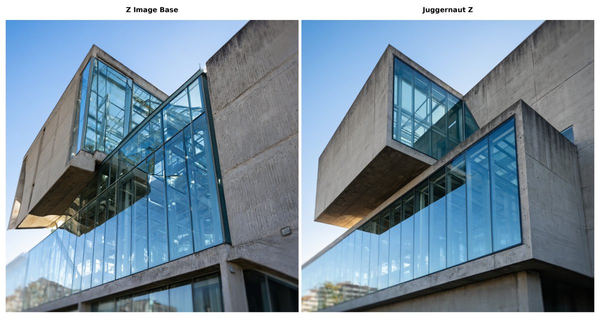 Z Image Base vs Juggernaut Z Fine Tune We are currently testing ...