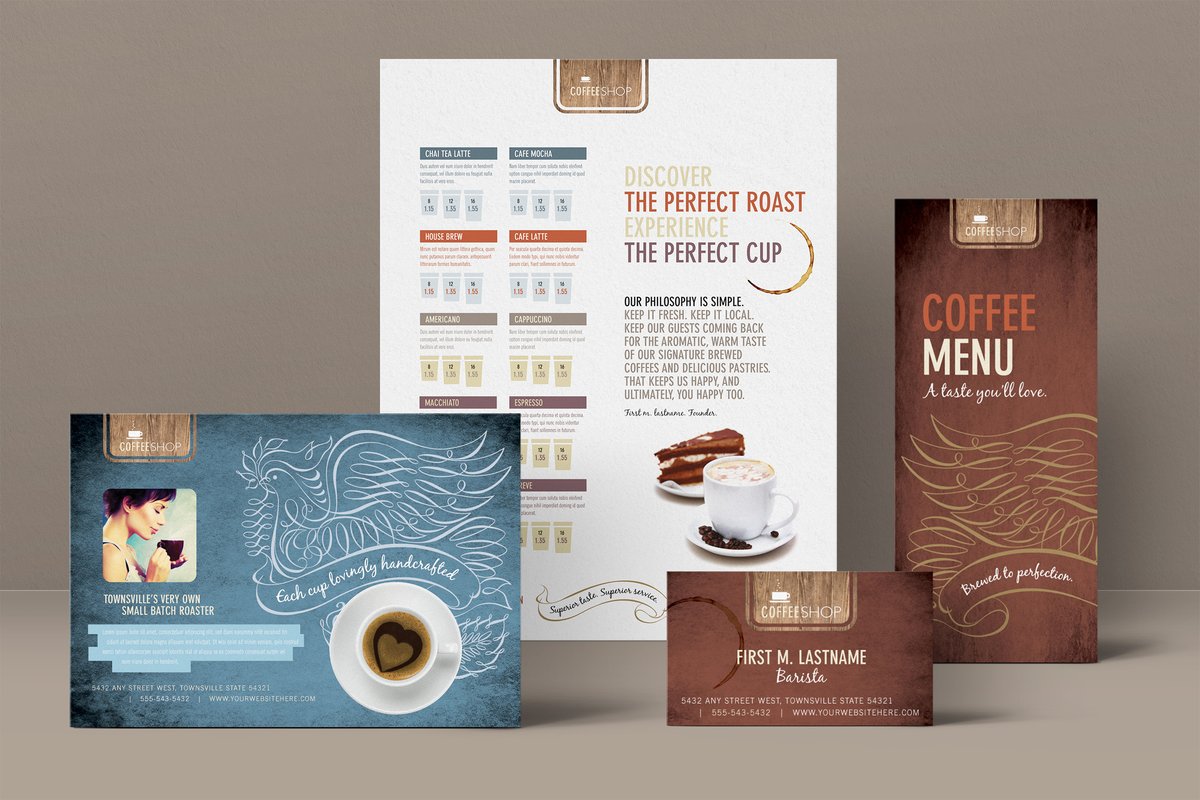 StockLayouts's tweet photo. ☕ Coffee Shop Brand Identity Templates

Create a warm, inviting café brand with coordinated templates for menus, signage, stationery, flyers, and advertisements.

Explore the full template set and start brewing your next brand design:  https://t.co/Kvjnqhs3Jo https://t.co/kWhjgruDFj