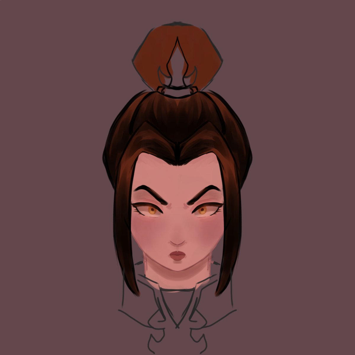 ManyaEsc's tweet photo. Colored lineart or black lineart for de skin? 🤔
#fanart #ATLA https://t.co/2Fl34TXsKj