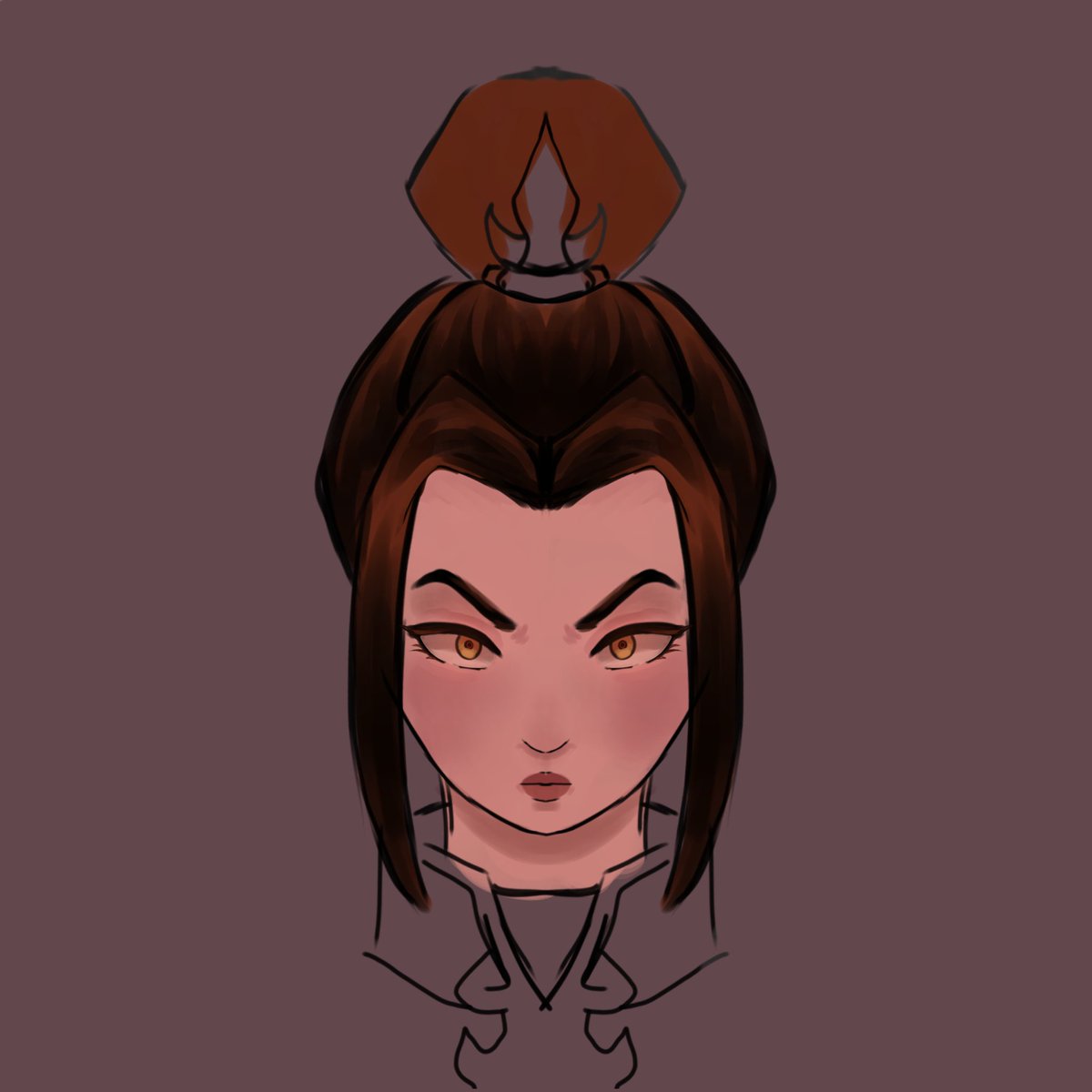 ManyaEsc's tweet photo. Colored lineart or black lineart for de skin? 🤔
#fanart #ATLA https://t.co/2Fl34TXsKj