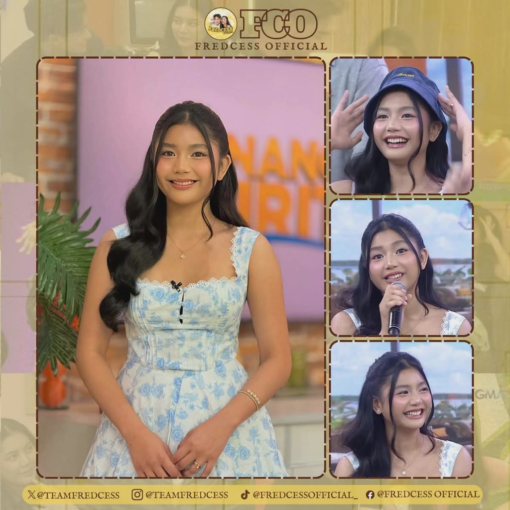 Princess is looking so fresh and stunningly charming today, at Unang Hirit with her co-PBB Kapamilya 4th-place winner, Miguel Vergara.

Thank you, Unang Hirit, for having our dearest Princess today!  🧡💛

<a href="/LRabara28130/">Lallie Rabara</a> <a href="/UnangHirit/">Unang Hirit</a>