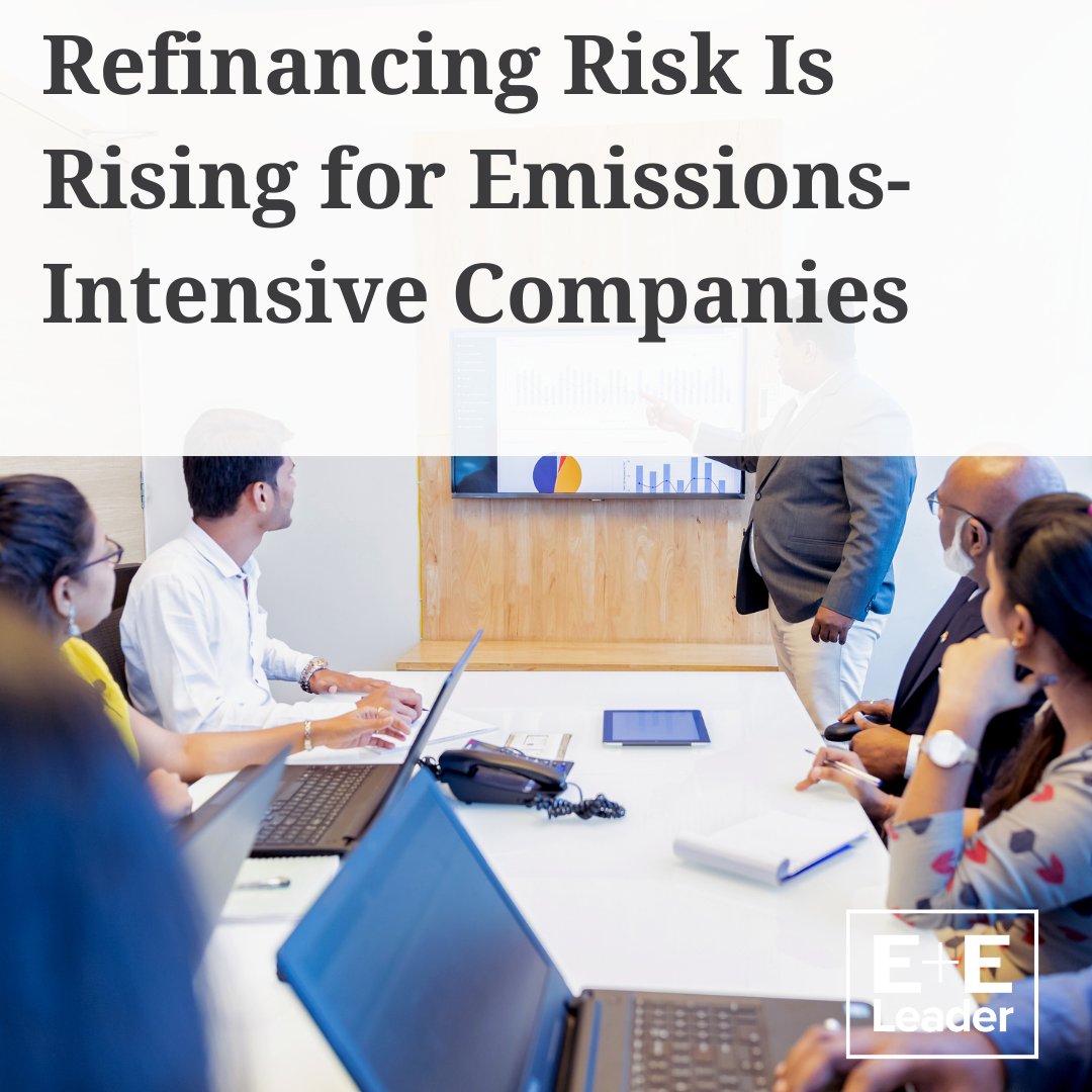 E_E_Leader's tweet image. Refinancing risk is rising for emissions-intensive companies. Lenders like @BlackRock now require clear, financially integrated climate strategies. Is your capital narrative aligned with new underwriting standards? #ClimateRisk #Credit #Sustainability hubs.la/Q04563D70