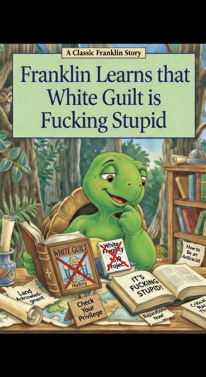 I fucking love Franklin, Part II. 

Be more like Franklin. White Guilt is fucking stupid. 

💀👌🏻