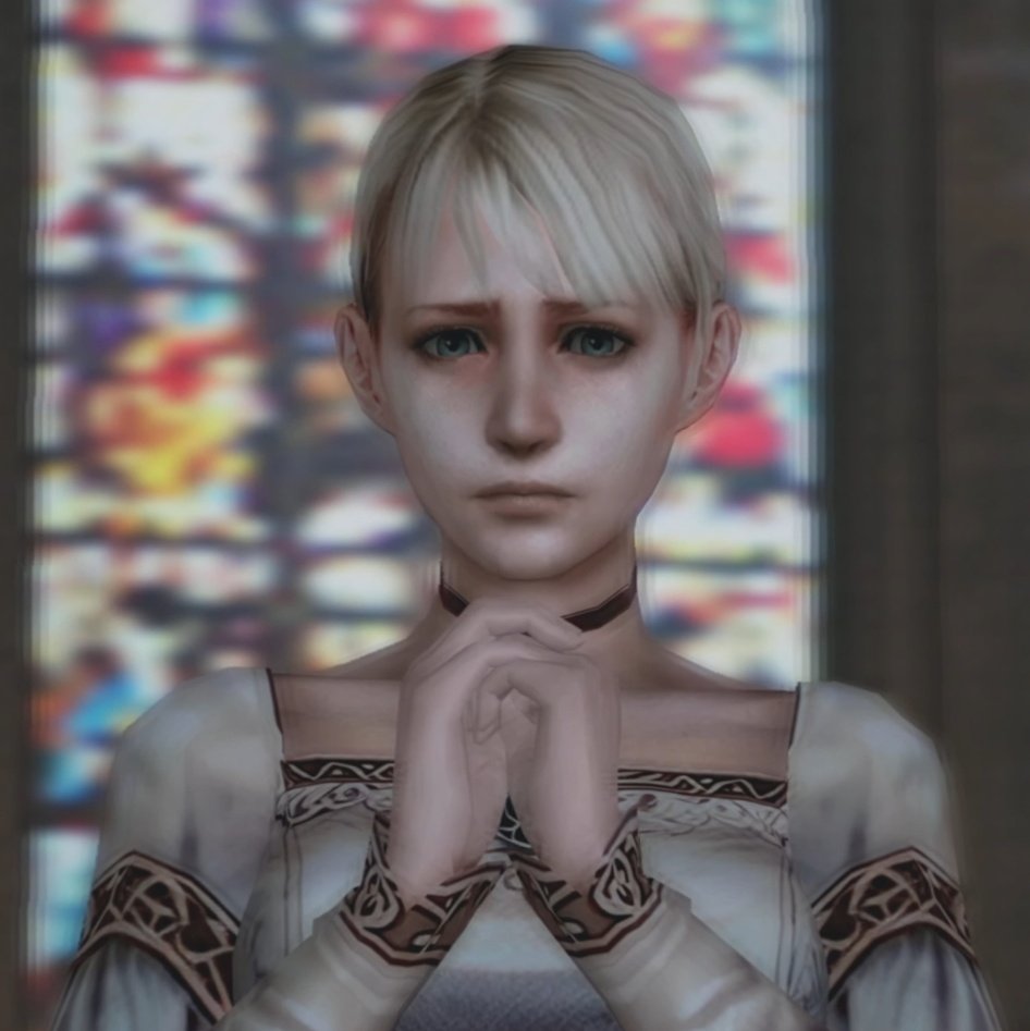 unlucky_Gurl_'s tweet photo. I cannot look at all this Jill design because what always came to mind is Fiona Belli from Haunting Ground... 😭💀😭 https://t.co/hhridbaHH4