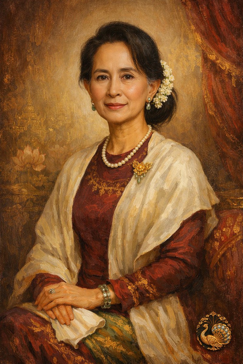 Free our Queen 
#AungSanSuuKyi