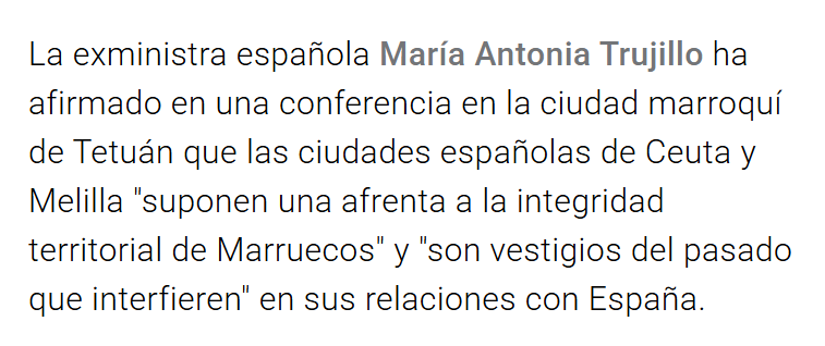 at1asn0mad's tweet photo. L'Espagne sait parfaitement que ces « enclaves » ne sont pas de simples extensions naturelles de son territoire, mais les survivances d'une entreprise coloniale et impériale !
#FreeSebta
https://t.co/4nSsLpYzXX
https://t.co/EJxyxORrlX