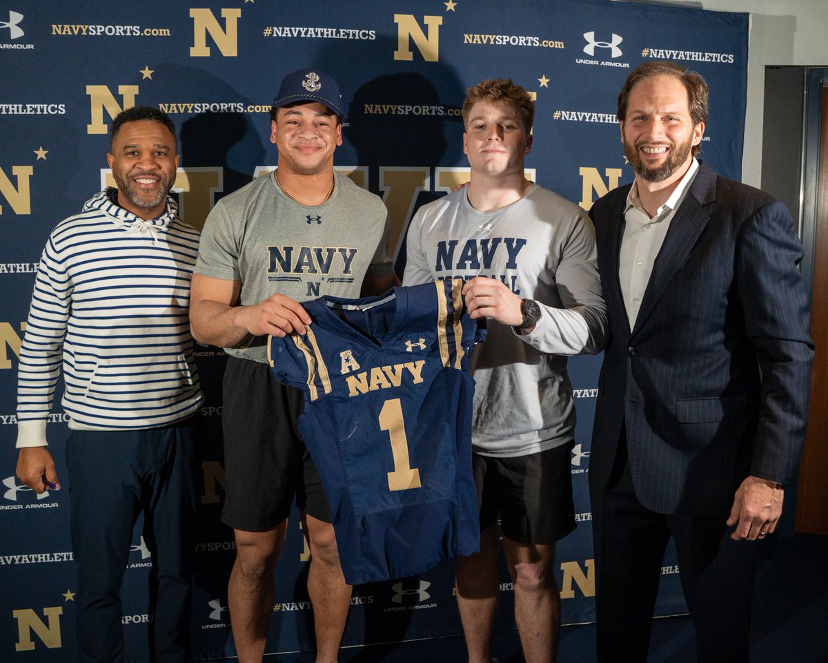 Navy Football tweet media