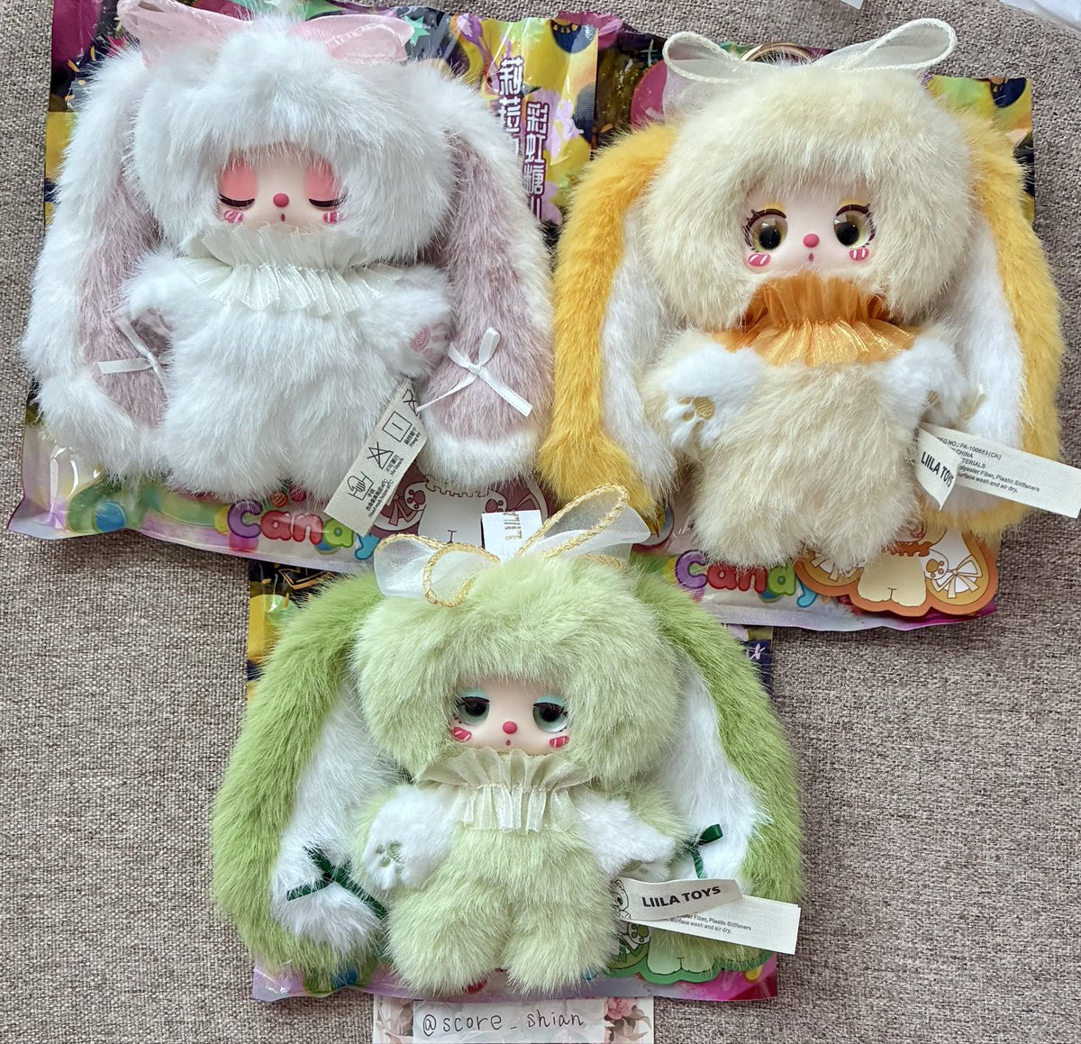 譲渡】TOPTOY Liila's Rainbow Candy Bunny リラ レインボーキャンディ