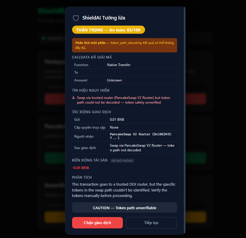 shieldbot_'s tweet photo. Some communities don't just use an ecosystem. They carry it.

The Chinese and Vietnamese communities have been the backbone of BNB Chain since the beginning — the traders, the builders, the believers who showed up before it was popular.

You carried the chain. We've got your wallet.

ShieldAI v1.0.9 is coming for them.

Full native support across every warning, every overlay, every blocked transaction.

Your language. Your protection.

感谢您的支持。 Cảm ơn sự ủng hộ của bạn.
@BNBCHAIN #BNBChain
