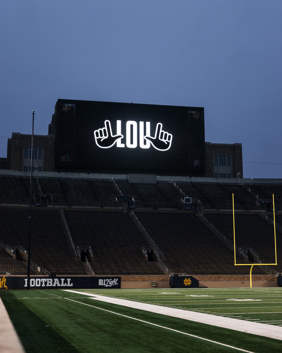 A legacy that will always live here

#GoIrish☘️