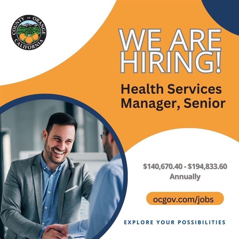 County of Orange, Human Resource Services (HRS) tweet media