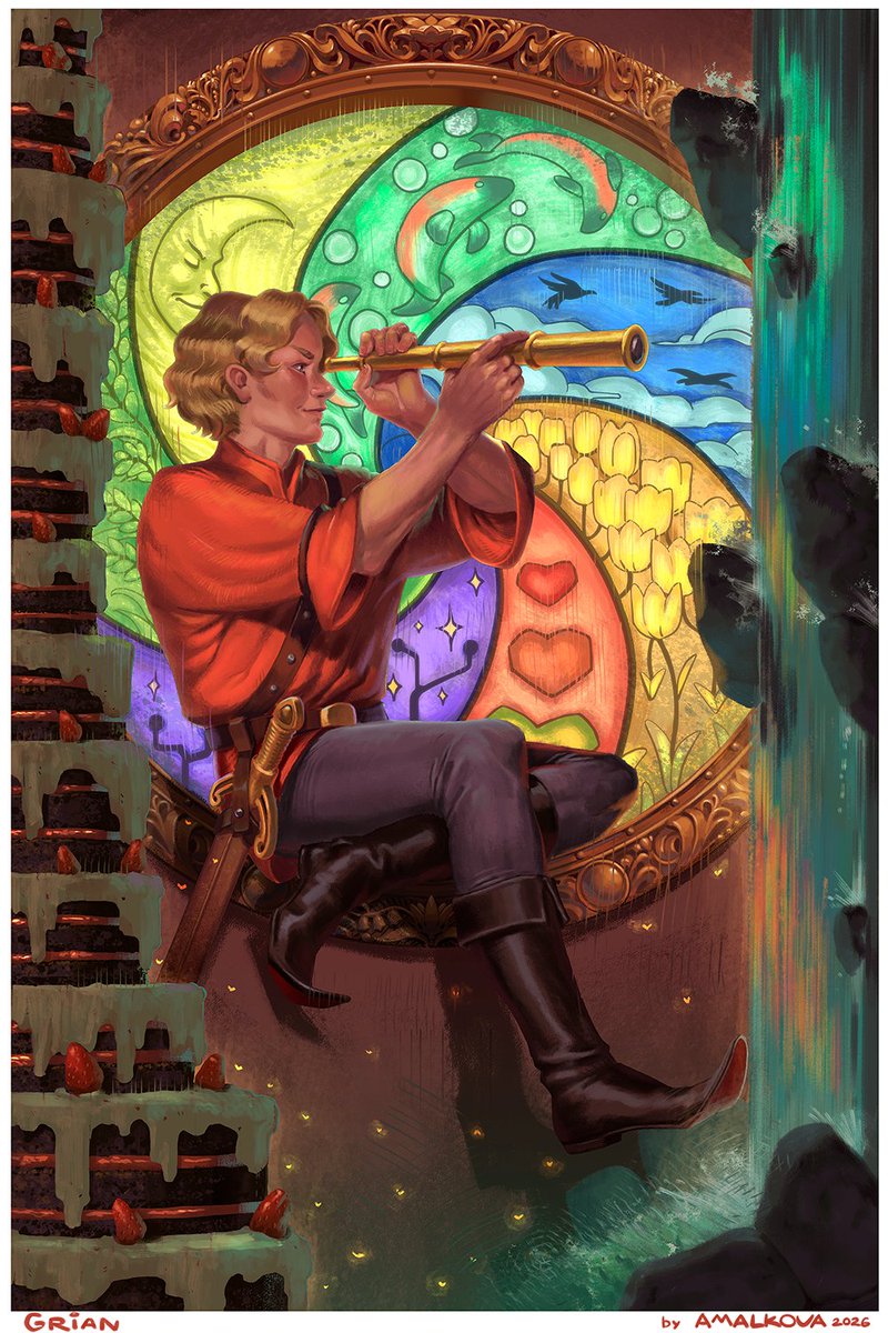 Anna__Malkova's tweet photo. #hermitcraftfanart #grianfanart There liveth none under the sunne, that knows what to make of the man in the moone. https://t.co/seMjSDqOIe