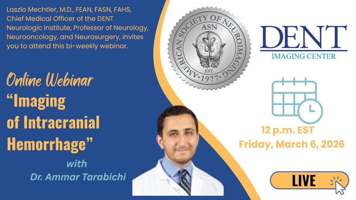 American Society of Neuroimaging tweet media