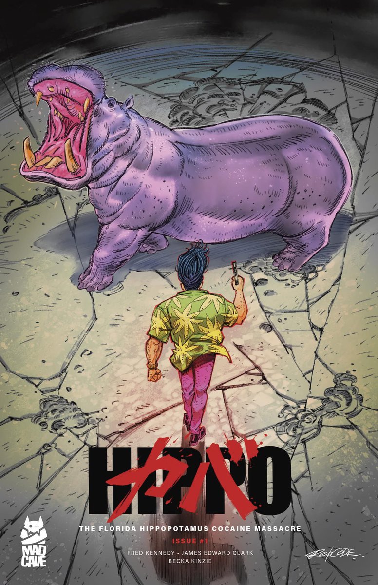 FLORIDA HIPPOPOTAMUS COCAINE MASSACRE #1
🎨 AKIRA HOMAGE VARIANTS

🗓️ ON SALE: THU, MARCH 5TH
⏰ 5PM ET / 10PM UK
💻 AVAILABLE AT: 7ATE9COMICS.COM

📦 CARDSTOCK VARIANT – LTD TO 350
💵 £14.95
✨ FOIL VARIANT – LTD TO 100
💵 £33.95
🔩 METAL VARIANT – LTD TO 50
💵 £59.95
