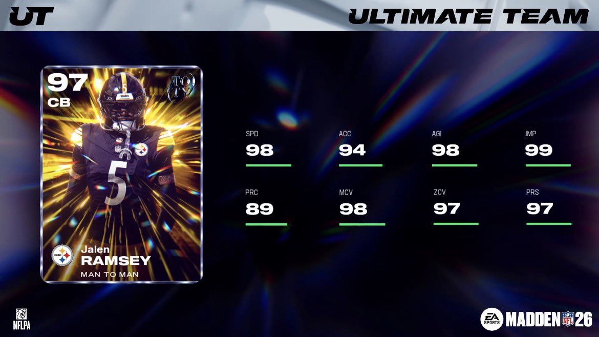 MUTality7's tweet photo. Jalen Ramsey https://t.co/QSYyrbDKPQ