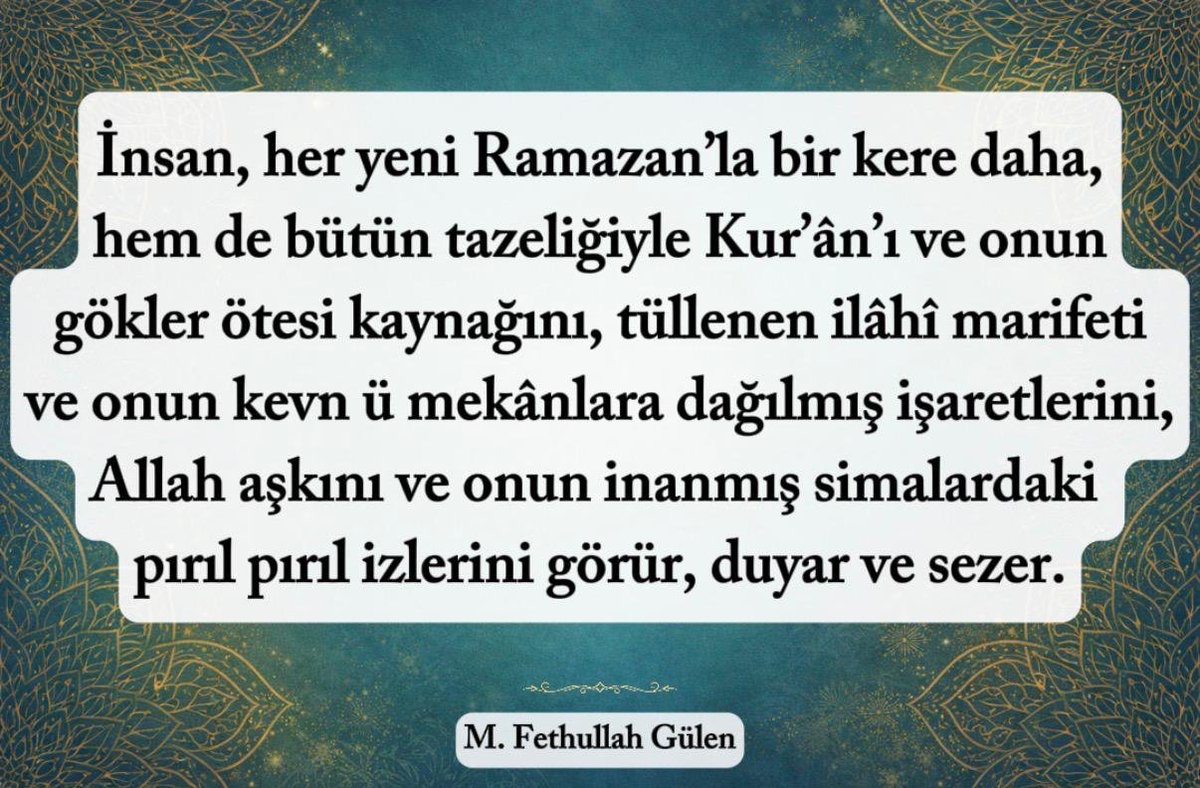 Fethullah Gülen tweet media