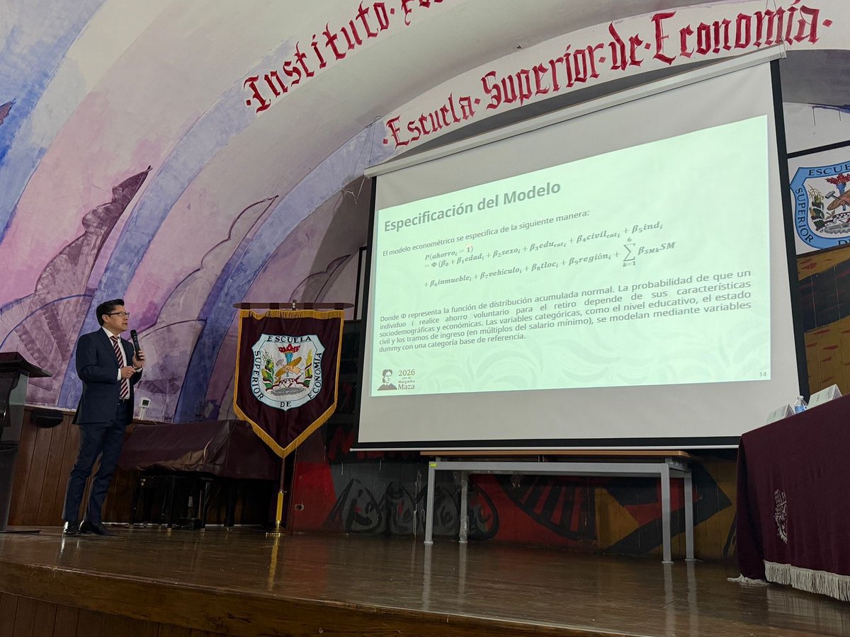 CONSAR_mx's tweet photo. En la segunda sesión de la #CátedraConsar en el @IPN_MX abordamos los fundamentos normativos y el funcionamiento del SAR. También presentamos un estudio sobre Ahorro Voluntario para el Retiro y cómo acceder a la información estadística de la #Consar y el #MonitorAfore. https://t.co/AkMASvJAaG