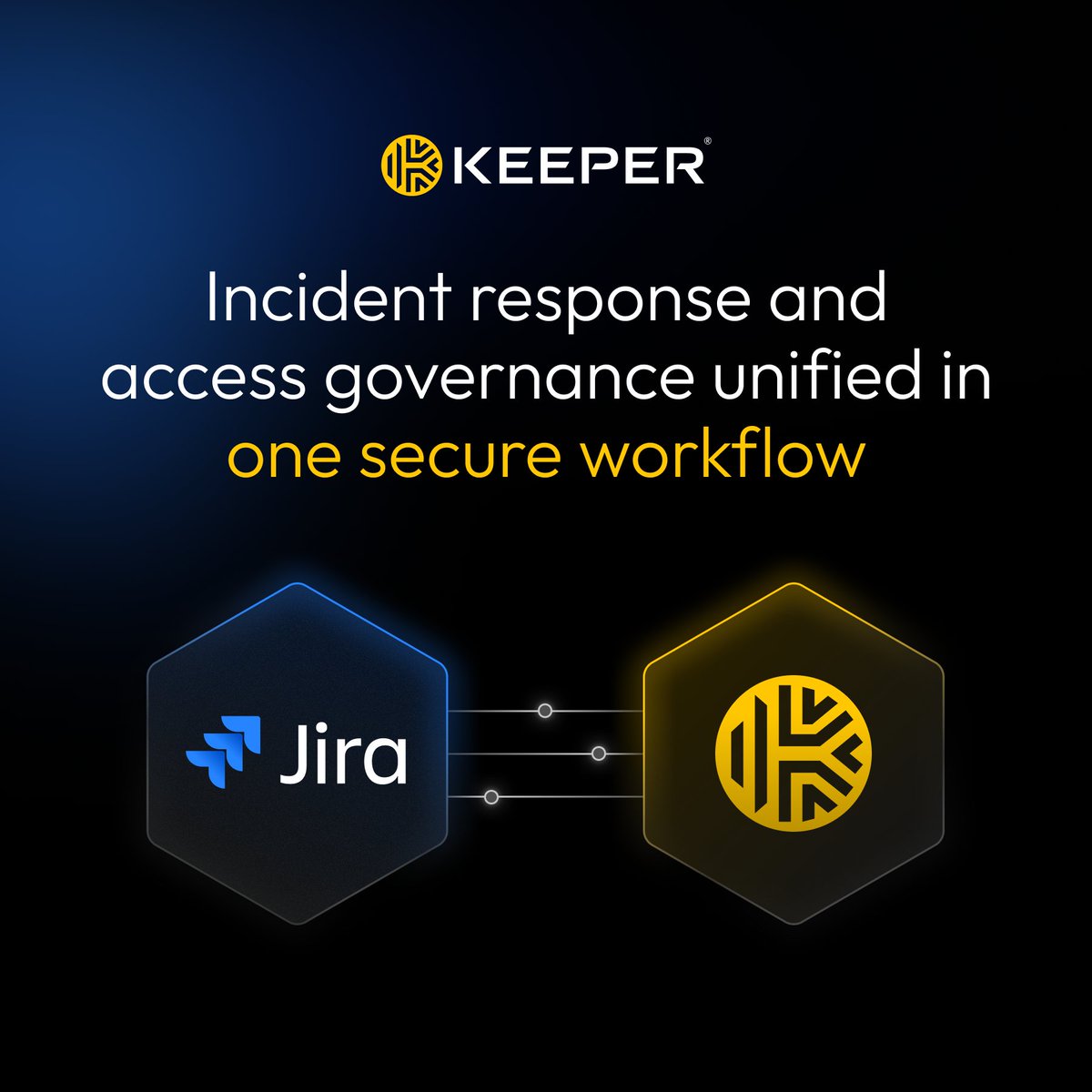 Keeper Security tweet media