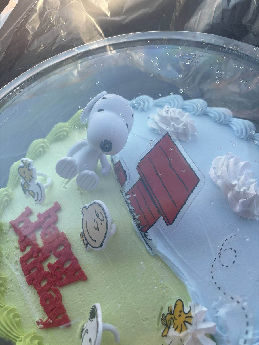 Celebrating bday again at my grandmas :333333 this cake is so cute