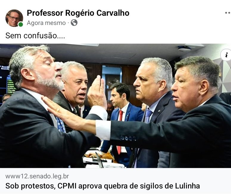 Como assim? Deixa quebrar o sigilo. Quem não deve  não teme. E quem deve,  precisa pagar.