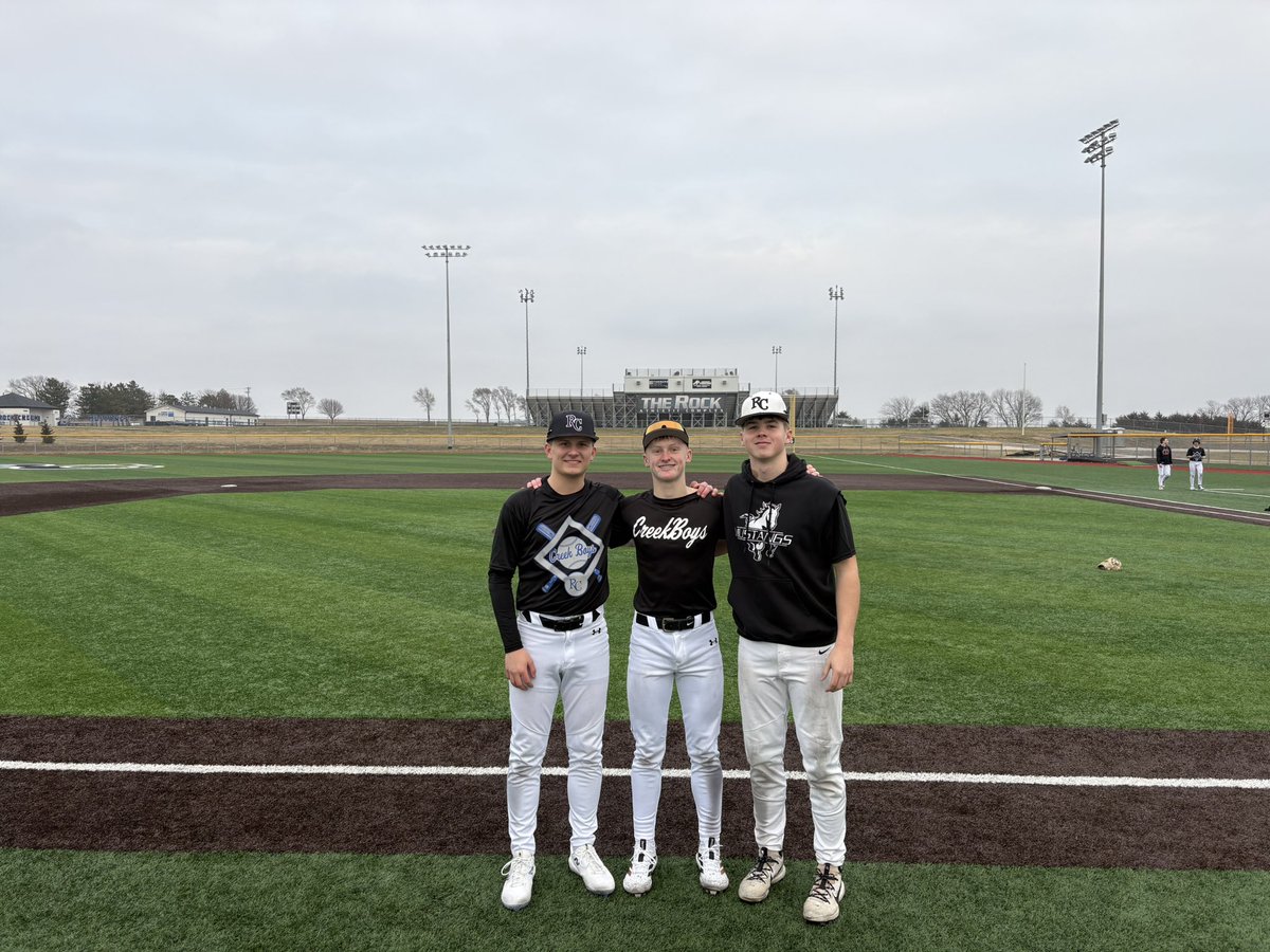 Another great day on the Ballfield! 

Day 3 MVP’s: 
Blade Greishaber
Zach Whitesell
Liam Brubeck

Great BP rounds by all 3 and clean during Indy’s and I / O today!