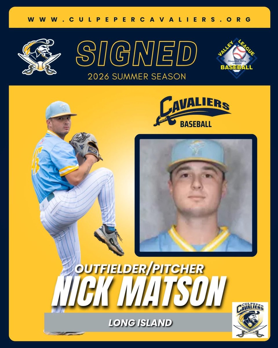 Culpeper Cavaliers Baseball tweet media