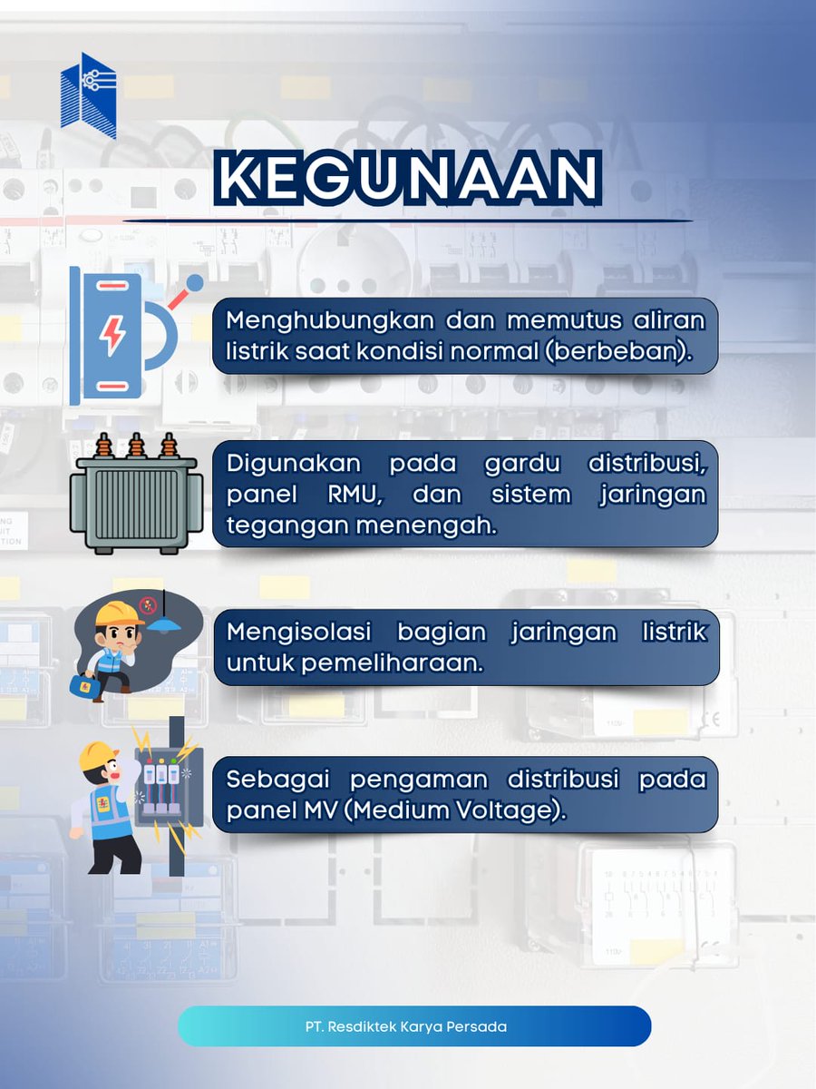 resdiktek_karya's tweet image. Load Break Switch (LBS) sebuah perangkat pemutus dan penghubung arus listrik yang dapat dioperasikan saat sistem sedang berbeban (on-load). LBS banyak digunakan pada jaringan distribusi tegangan menengah untuk meningkatkan hasil.

#LoadBreakSwitch #DistribusiListrik #SmartGrid