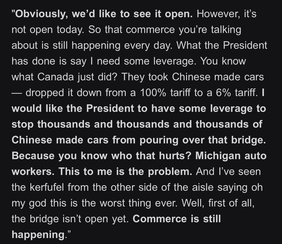 Not sure why you asked for my comment if you weren’t going to include it: