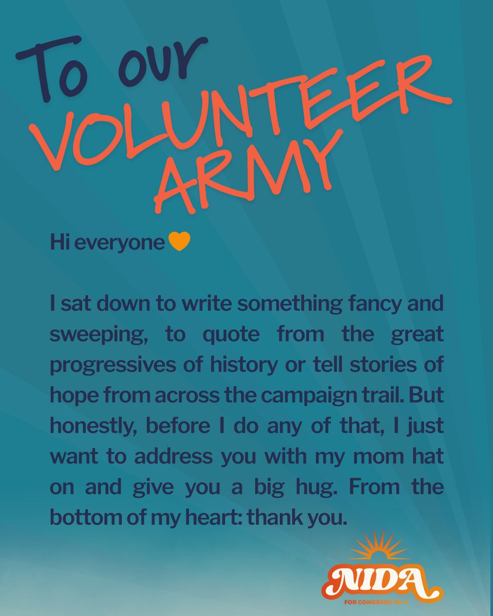 This campaign was for every person who has never seen themselves in our political system 🧡 thank you all for your belief in US