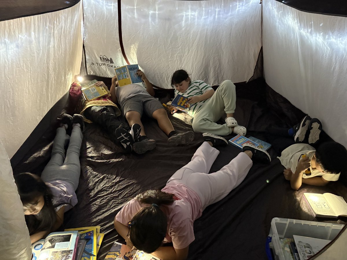 Wyatt Elementary Library tweet media