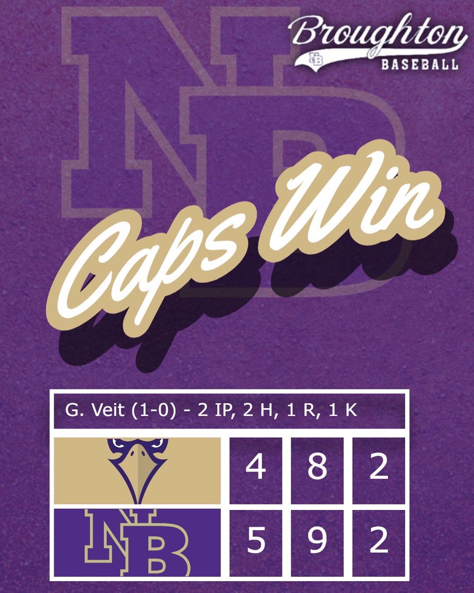 Broughton Baseball tweet media