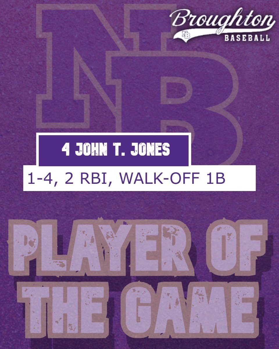 Broughton Baseball tweet media