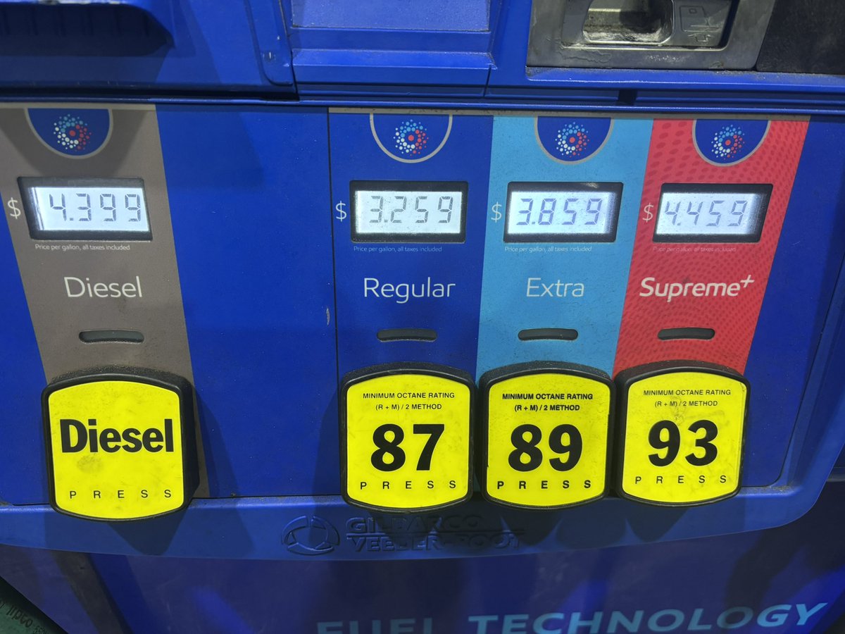 Jenkins4Florida's tweet photo. This is what ‘the economy is doing great’ looks like to people who don’t pump their own gas.

Another day, another receipt proving Washington is completely out of touch.

You can thank @POTUS and @RepFine

$56 to fill up my little Hyundai https://t.co/ZM4IEVizPm