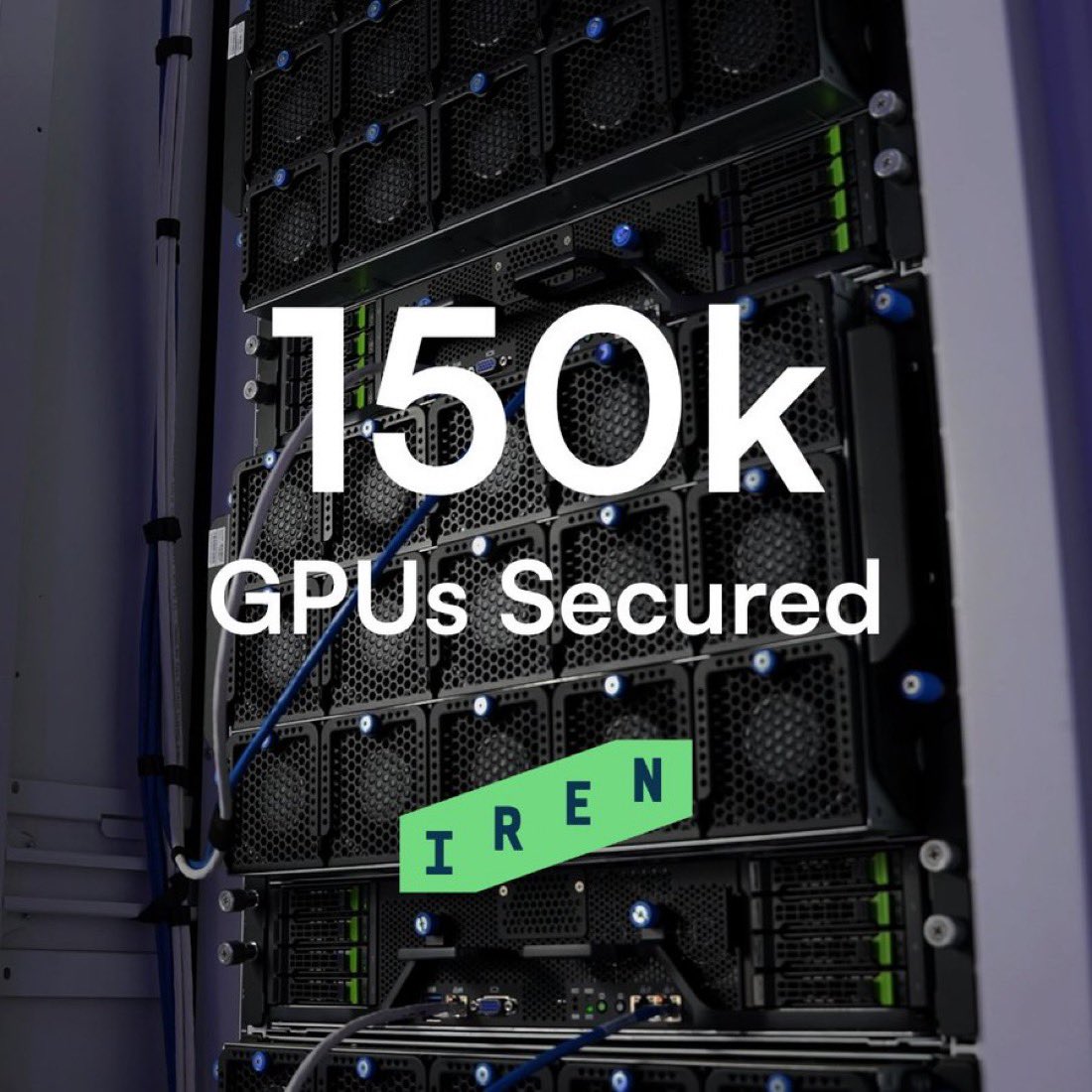 One year ago $IREN had only 1900 GPU not even 2000.

Now the have secured 150,000. Things just got really really serious. 

$IREN we are Early ✅