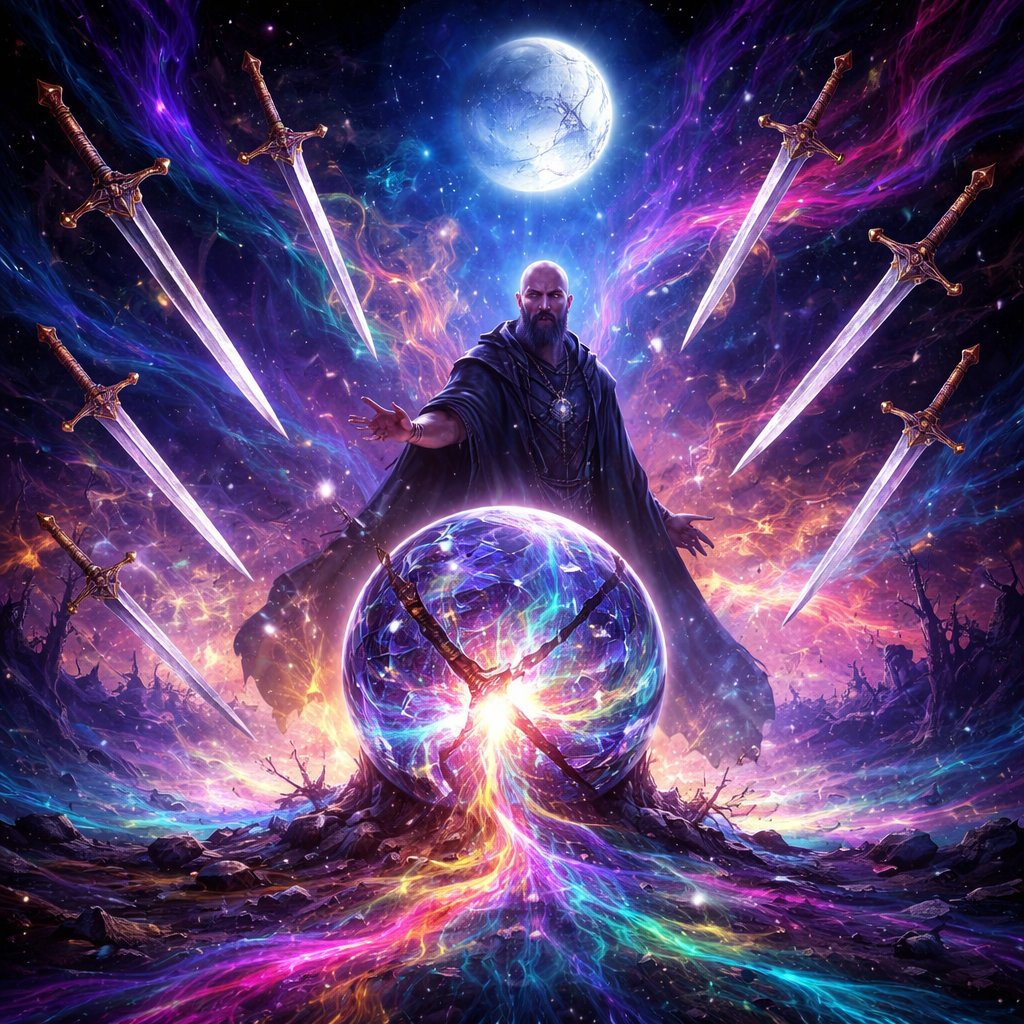 Shattered Orb Tarot tweet media