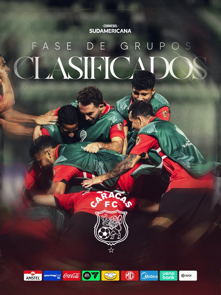 𝑬𝑵 𝑺𝑼𝑫𝑨𝑴𝑬́𝑹𝑰𝑪𝑨 𝑹𝑬𝑻𝑼𝑴𝑩𝑨𝑹𝑨́ 𝑬𝑳 𝑺𝑶𝑴𝑶𝑺 𝑪𝑨𝑹𝑨𝑪𝑨𝑺 🫵🏻

#DaleRo #Sudamericana