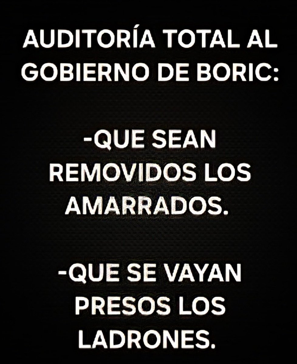 José Antonio Kast, haga lo que votamos: