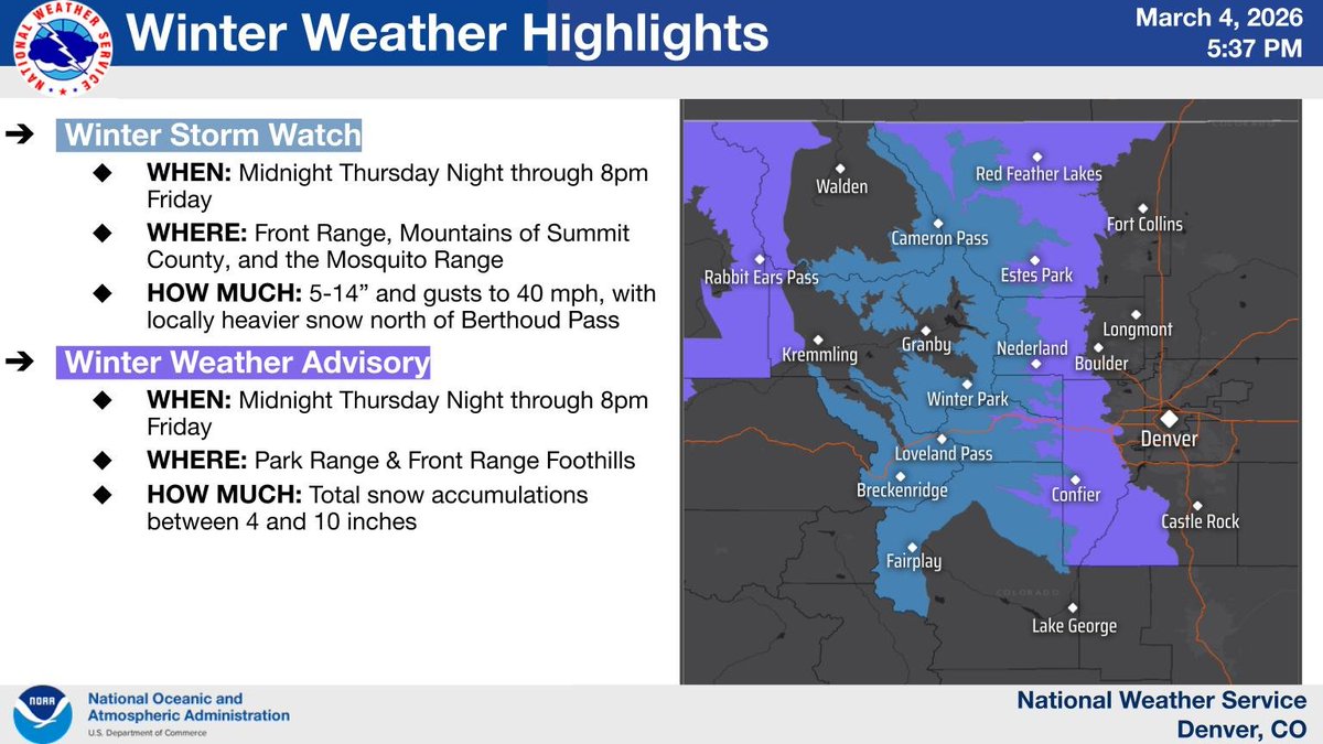 NWS Boulder tweet media