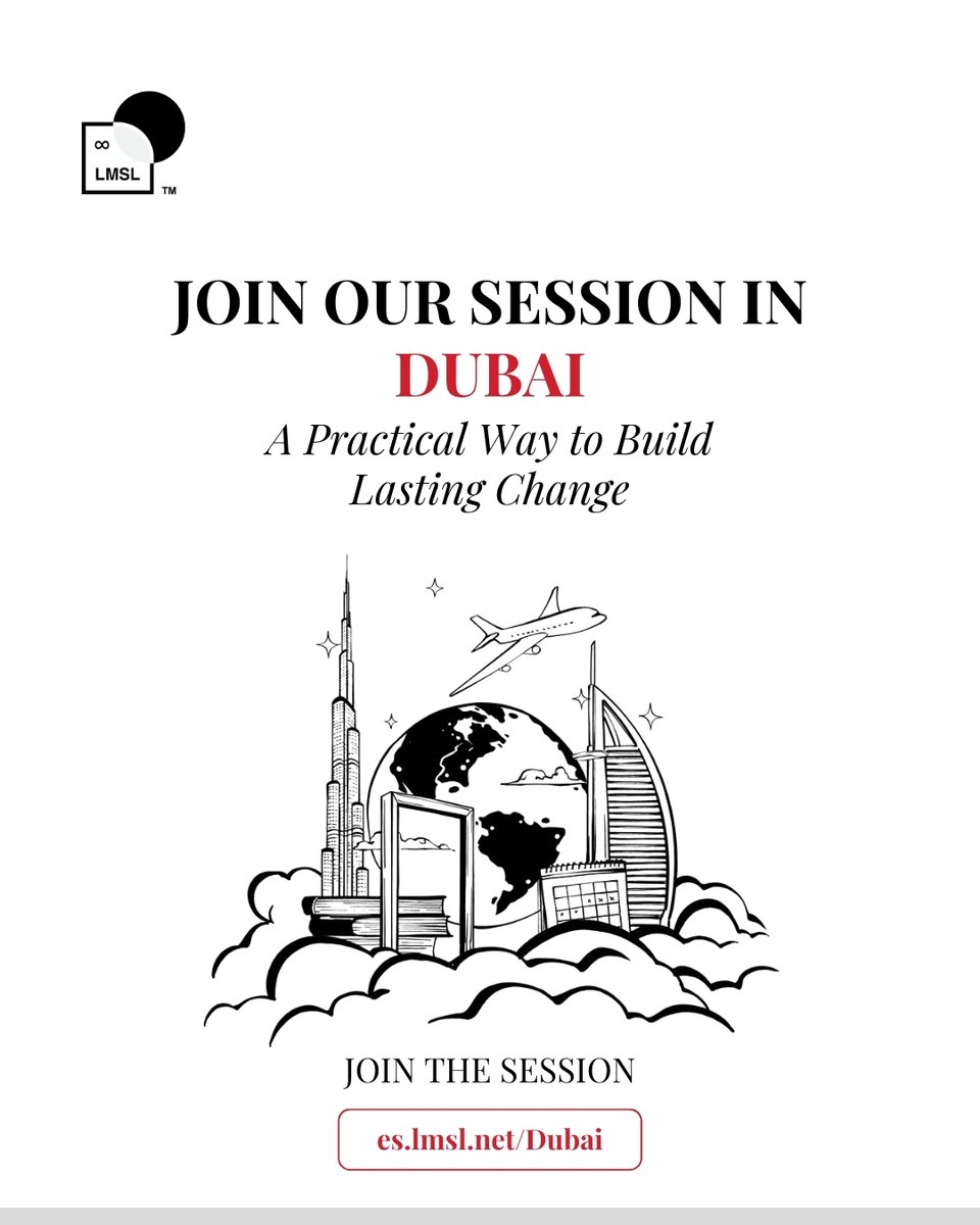 LMScienceLabs's tweet photo. Do your goals fade without a system? Build habits that last in our "Life Management Science Essentials" Course Series Session!
📍 Dubai | 🗓️ Apr 5–Dec 16, 2026 | 💡 Face-to-Face &amp; Online
👉 Join the Session: https://t.co/S7Volupaps
#LMSL #LifeManagementScienceLabs #PersonalGrowth https://t.co/GjUP9w7juo