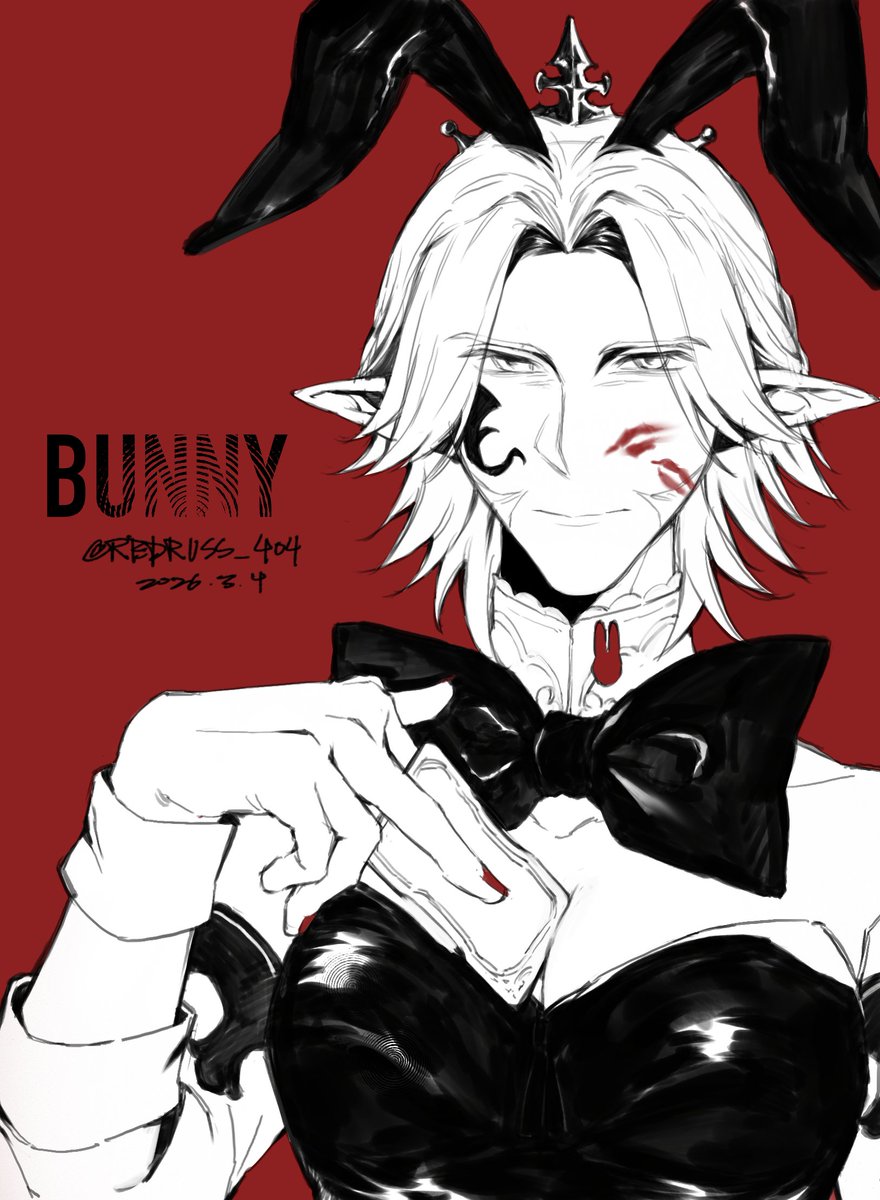#ffxivart #FFXIV #urianger
❤️🖤🐰