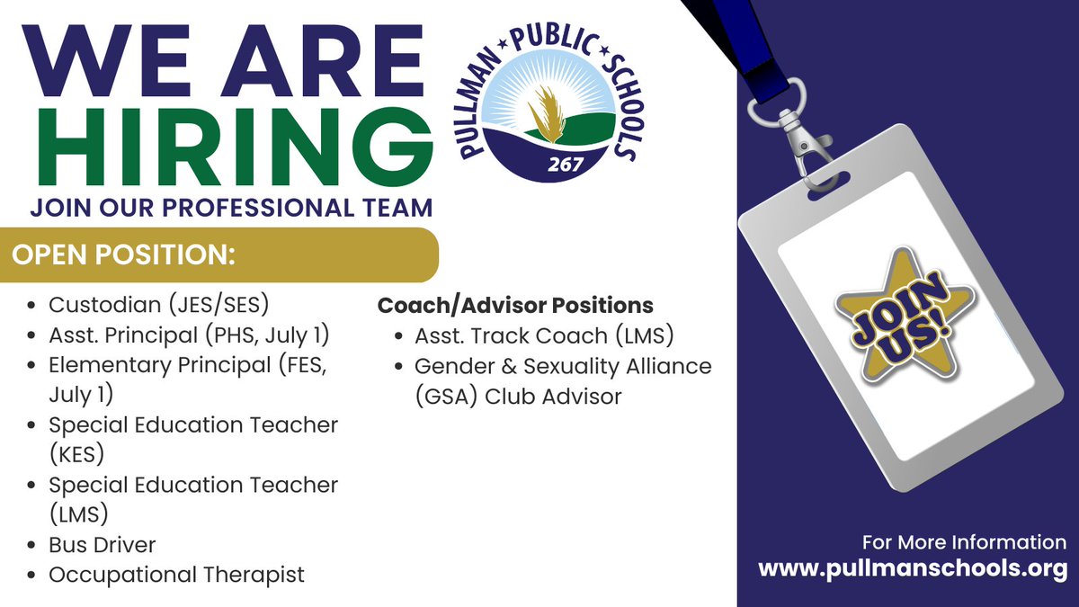 Pullman School District 267 tweet media