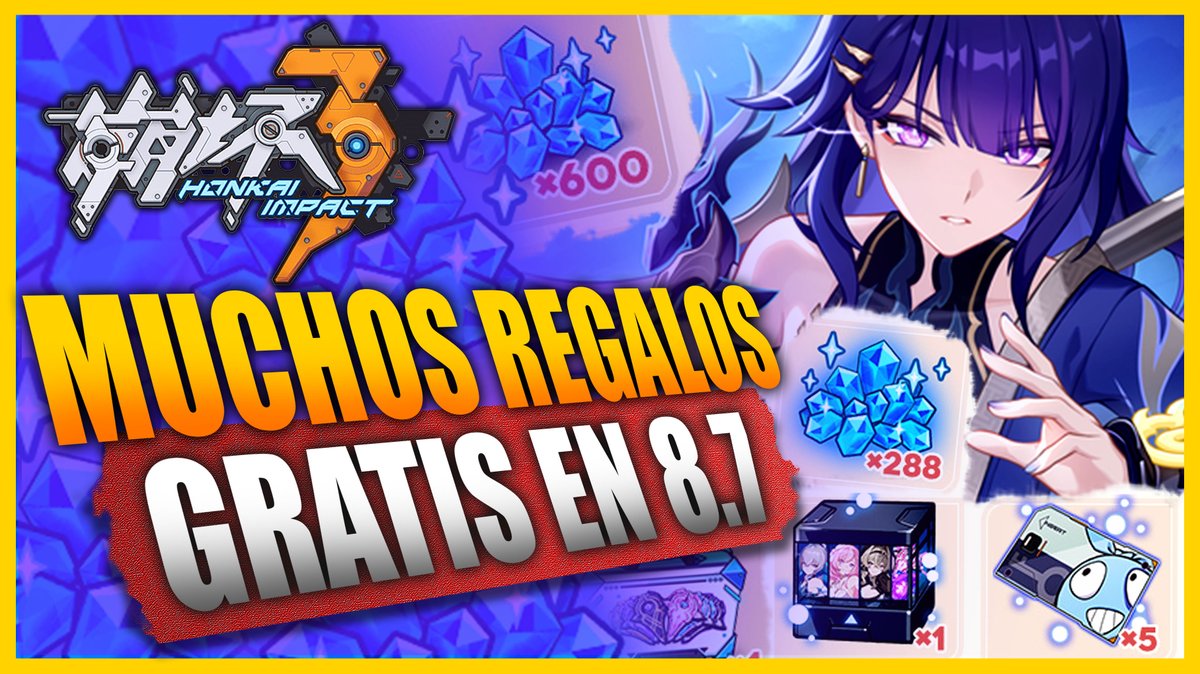 Resumen 8.7 Honkai Impact 3rd | Mei Xentinel y Regalos  

>> youtu.be/ZGkOhNrmemU

#HonkaiImpact3rd #Honkai #update #RaidenMei #Mei