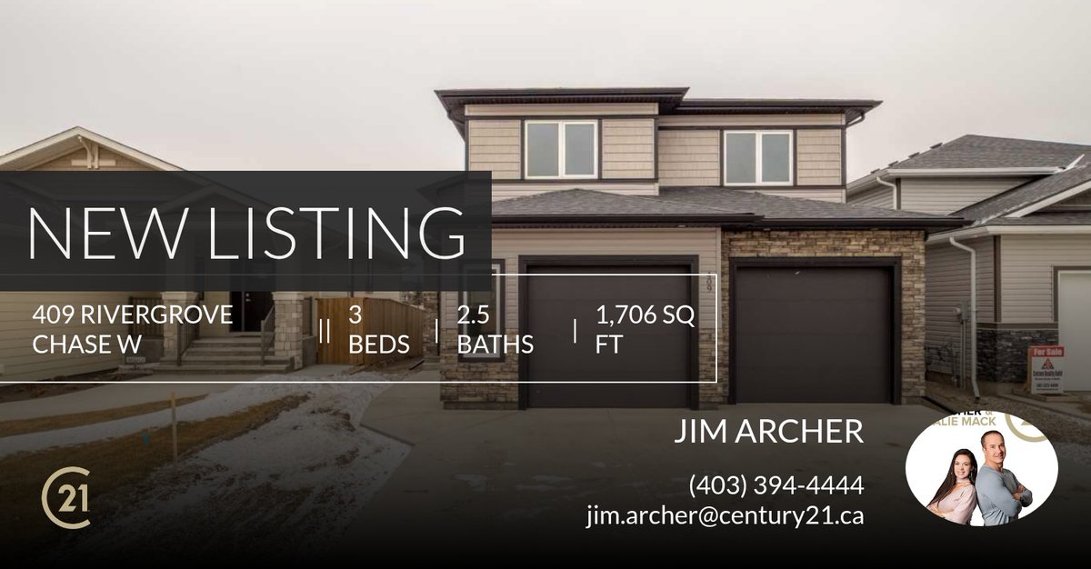 ArcherAction's tweet photo. 📍 New Listing 📍 Take a look at this fantastic new property that just hit the market located at 409 Rivergrove Chase W in Lethbridge. Reach out here or at (403) 394-4444 for more information https://t.co/T6sLOTJ55T https://t.co/BLHmeO91R9