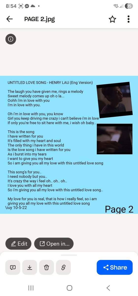 My humble english version of this song  so i can sing as i listen to your youtube channel...   <a href="/henrylau89/">HENRY LAU</a>
#henrylau #liuxianhua