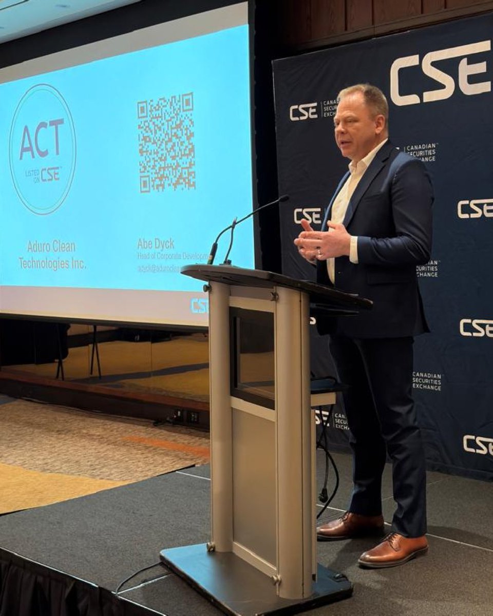 Aduro Clean Technologies tweet media