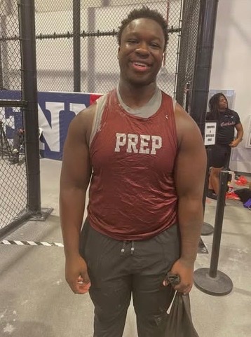0_seann's tweet photo. I’m blessed to be the new indoor shot put record holder at St. Joe’s Prep, breaking Monte Makous’ 1974 record!! https://t.co/IfqfoZ9TBl