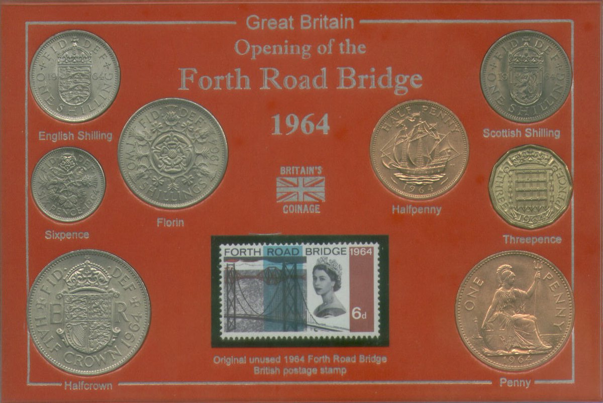 CoinGifts's tweet image. 4th March 1890:
The longest bridge in the UK, The Forth Rail Bridge, opened on this day in 136 yrs ago.

An Ideal Vintage Retro Birthday / Mothers Day Gift Idea #CoinHunt #ForthRoadBridge #ForthRoad #Fife #Scotland #Scottish #Bridges #BridgesOfTheWorld

➡️ amazon.co.uk/dp/B0015O0C76